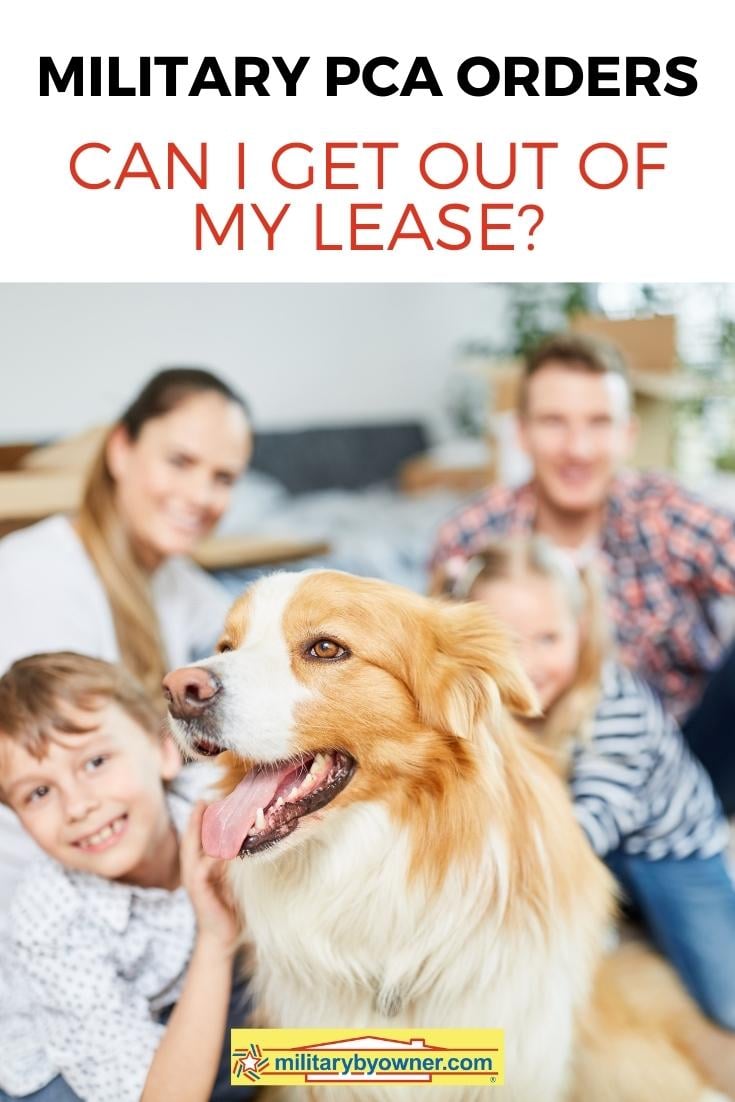 PCA Orders Can I Get Out of My Lease?